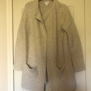 Long Open Front Sweater